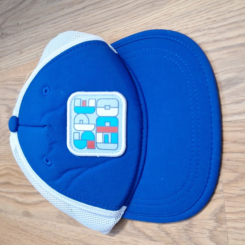 Speedo Blue and White Trucker Cap